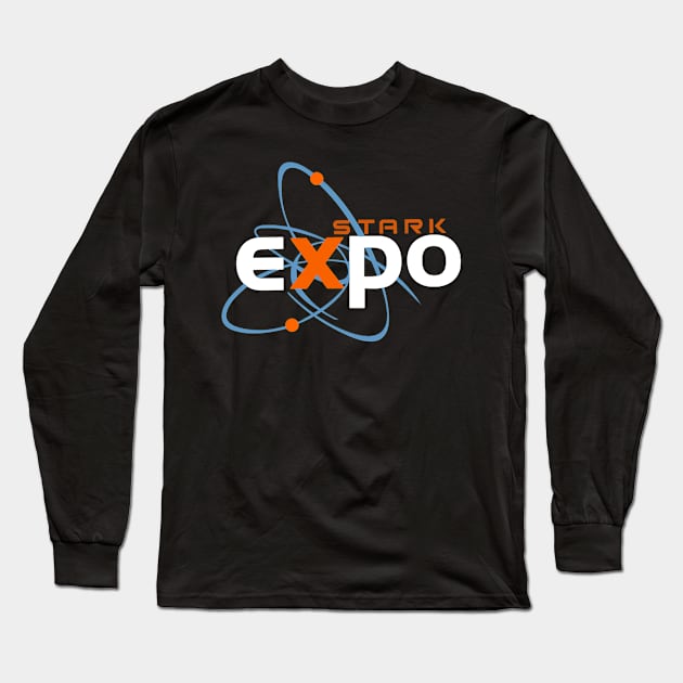 Stark Expo Long Sleeve T-Shirt by KimberleeScomapu